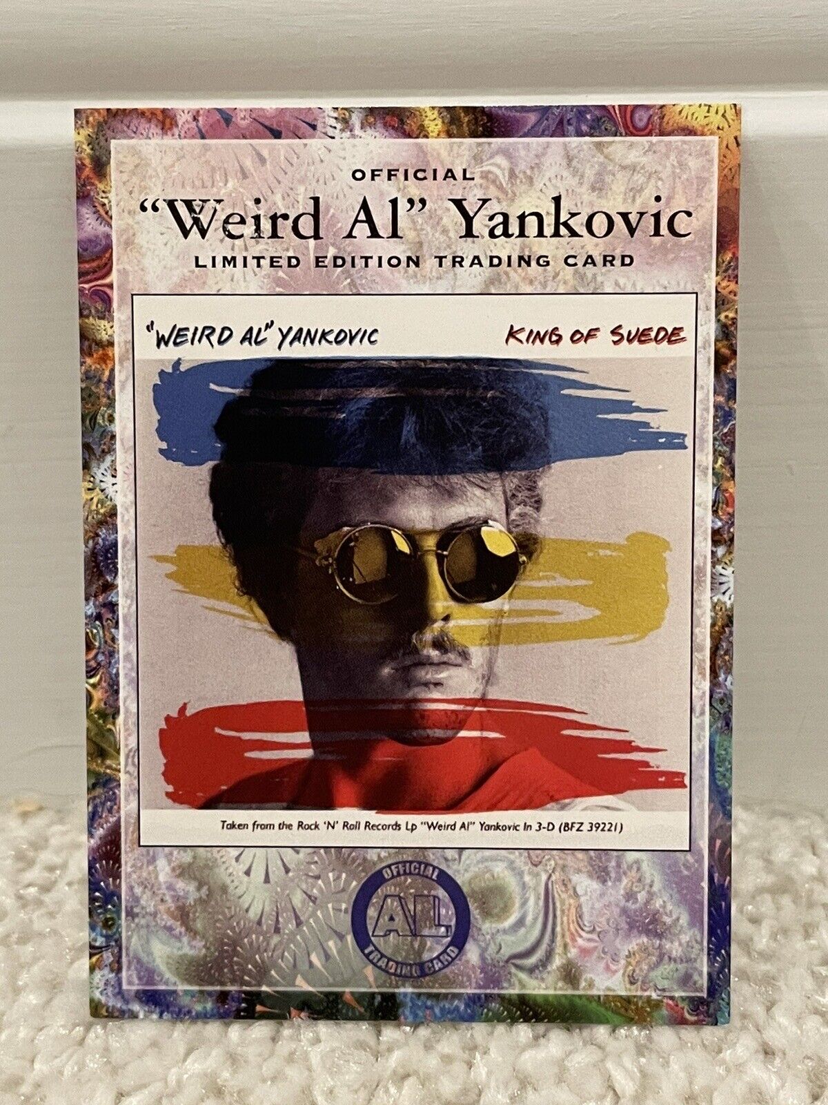 2010-15 Weird Al Yankovic Limited Edition #17 King Of Suede