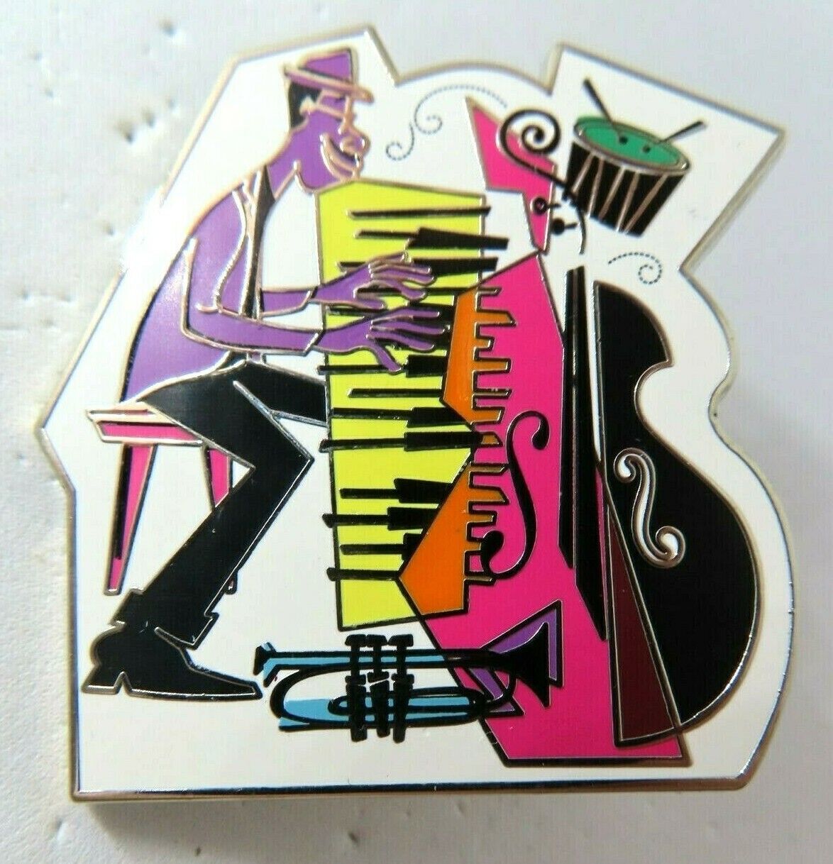 Disney Pin DS Joe at Piano from Soul 5 Pin Set LE 4450 #144340