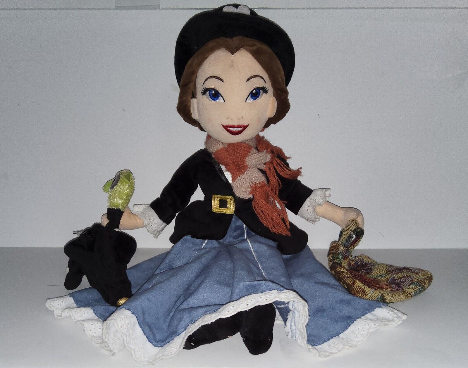 Disney Store Mary Poppins Beanie Plush Toy