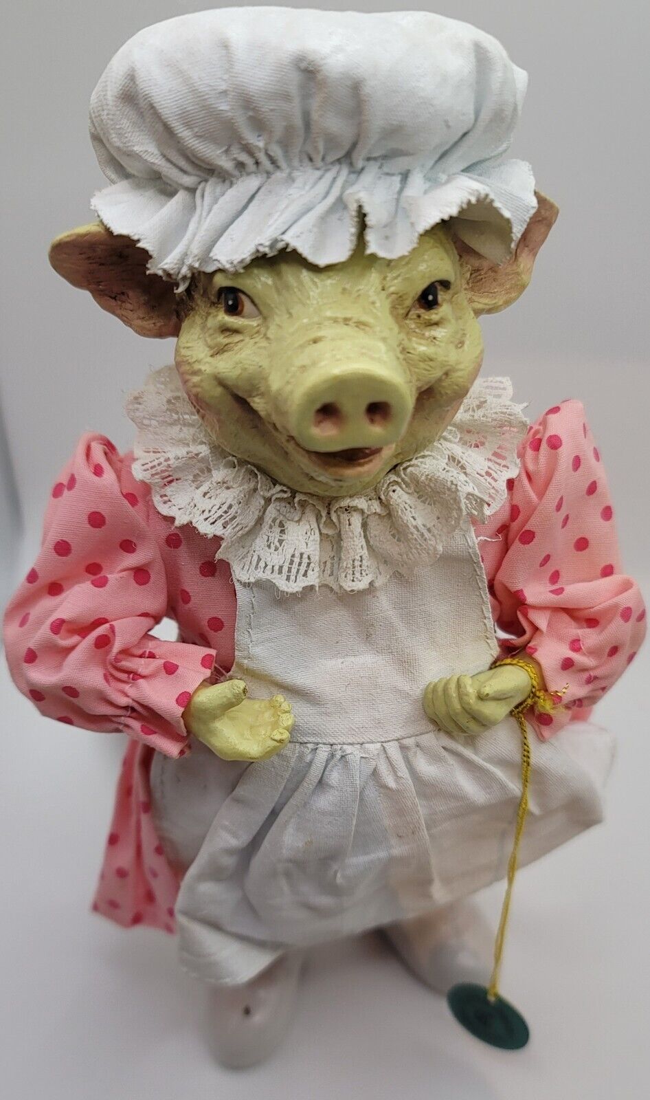 Vintage Possible Dreams Pig Wendy. Clothique Folksoft Figurine 
