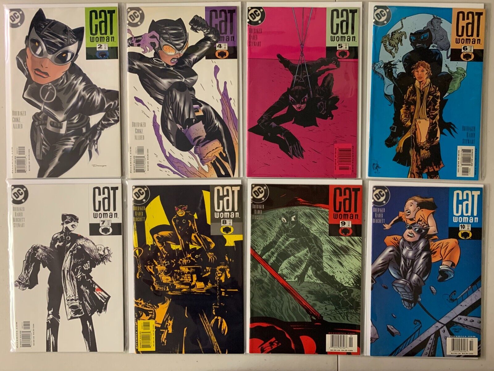 Catwoman comics lot #2-57 34 diff avg 7.0 (2002-06)