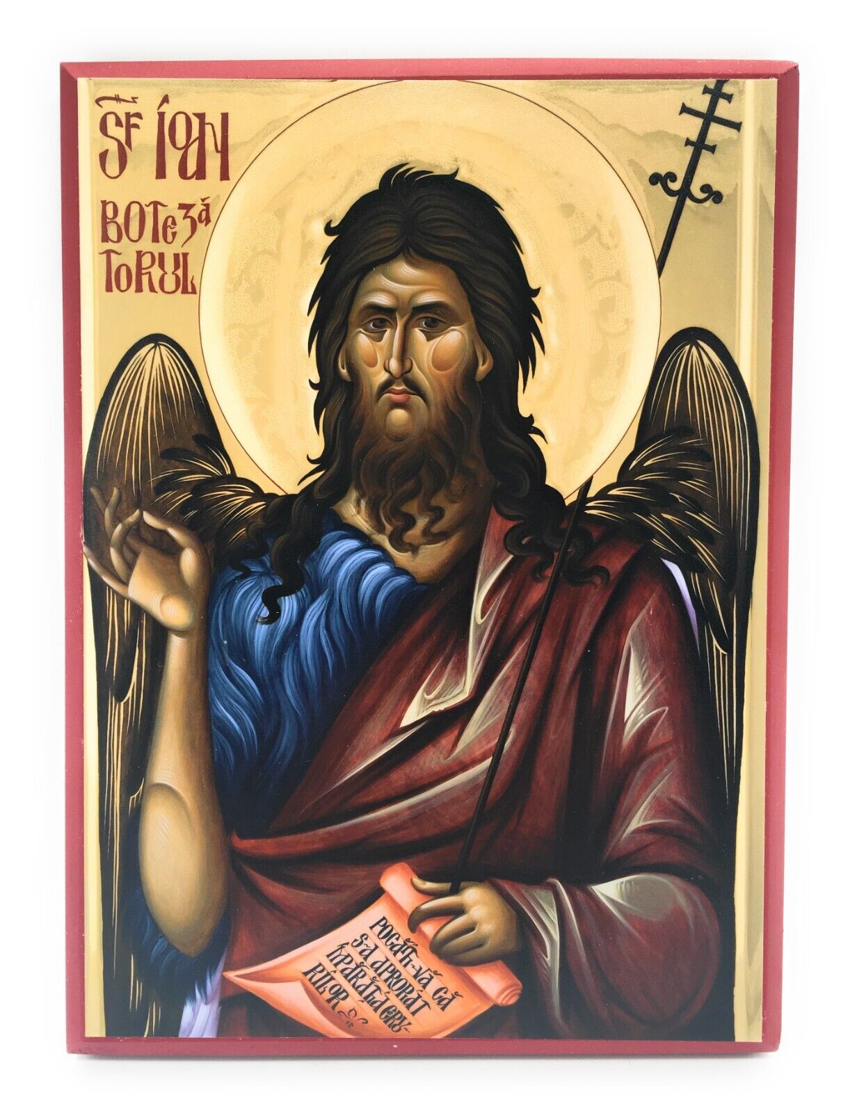 Orthodox Icon of St John the Baptist and Forerunner of Jesus Christ (5\