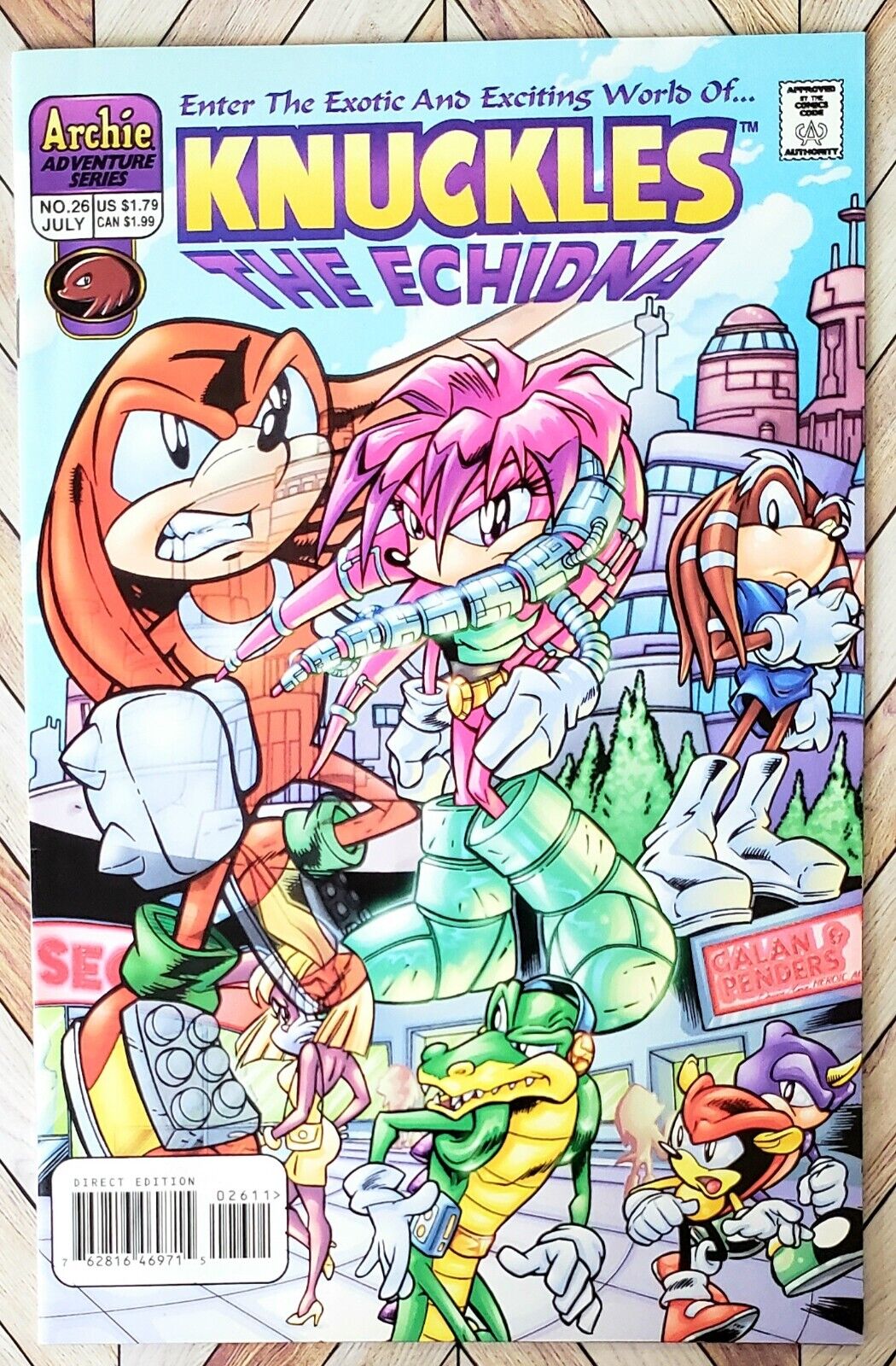 Knuckles The Echidnae #26 - NM - 1999 - Archie Comics 