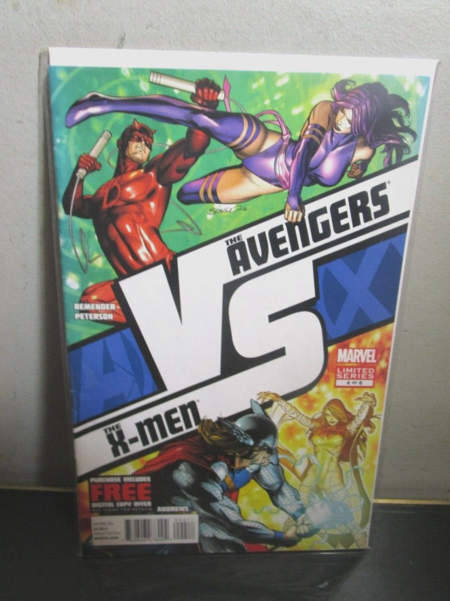 The Avengers VS The X-Men #4,Marvel Comics 2012 BAGGED BOARDED