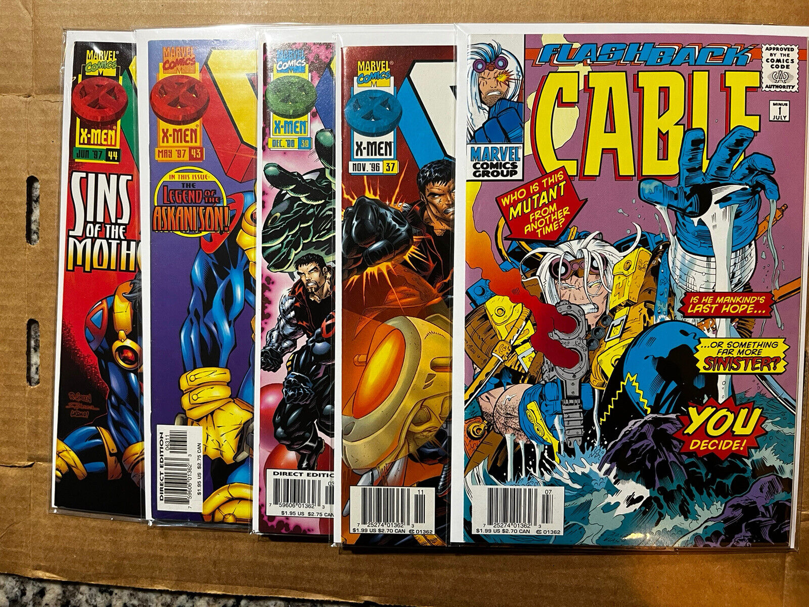 Cable Lot- Includes Mostly Newsstands: Minus 1, 37, 38, 43, 44