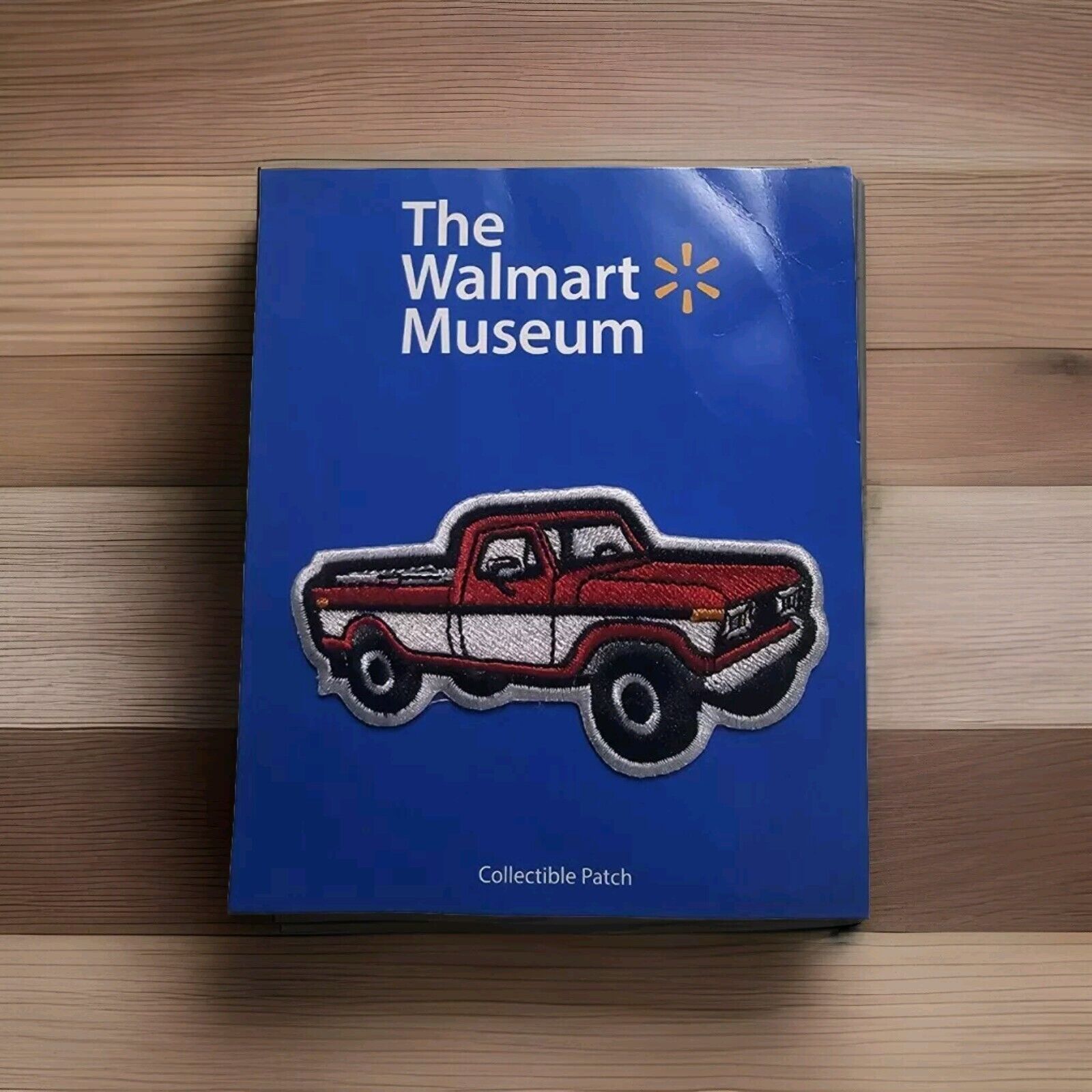 The Walmart Museum Red Pickup Truck Patch 2024