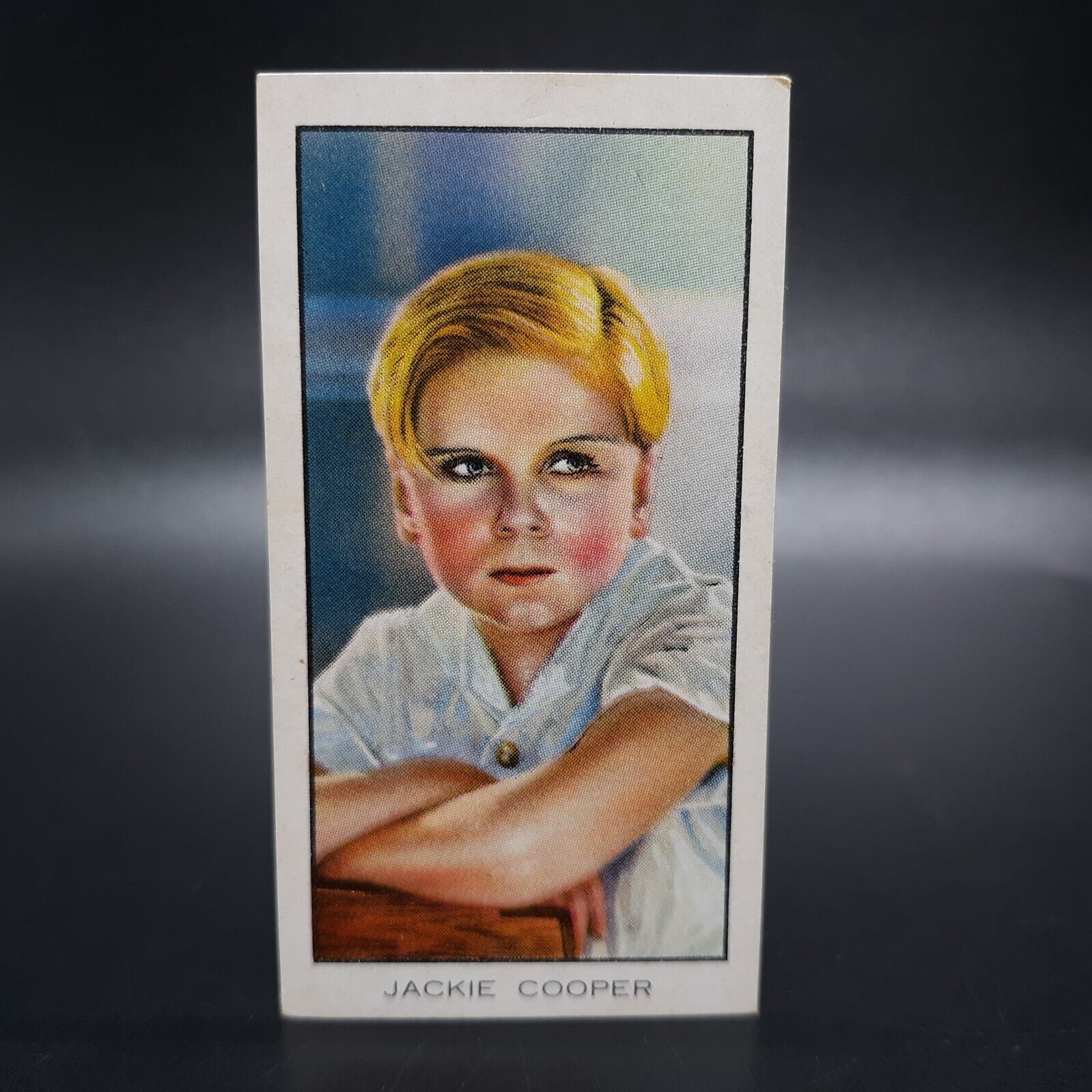 1935 BAT Cinema Celebrities #6 Jackie Cooper Rare Tobacco Cigarette Card