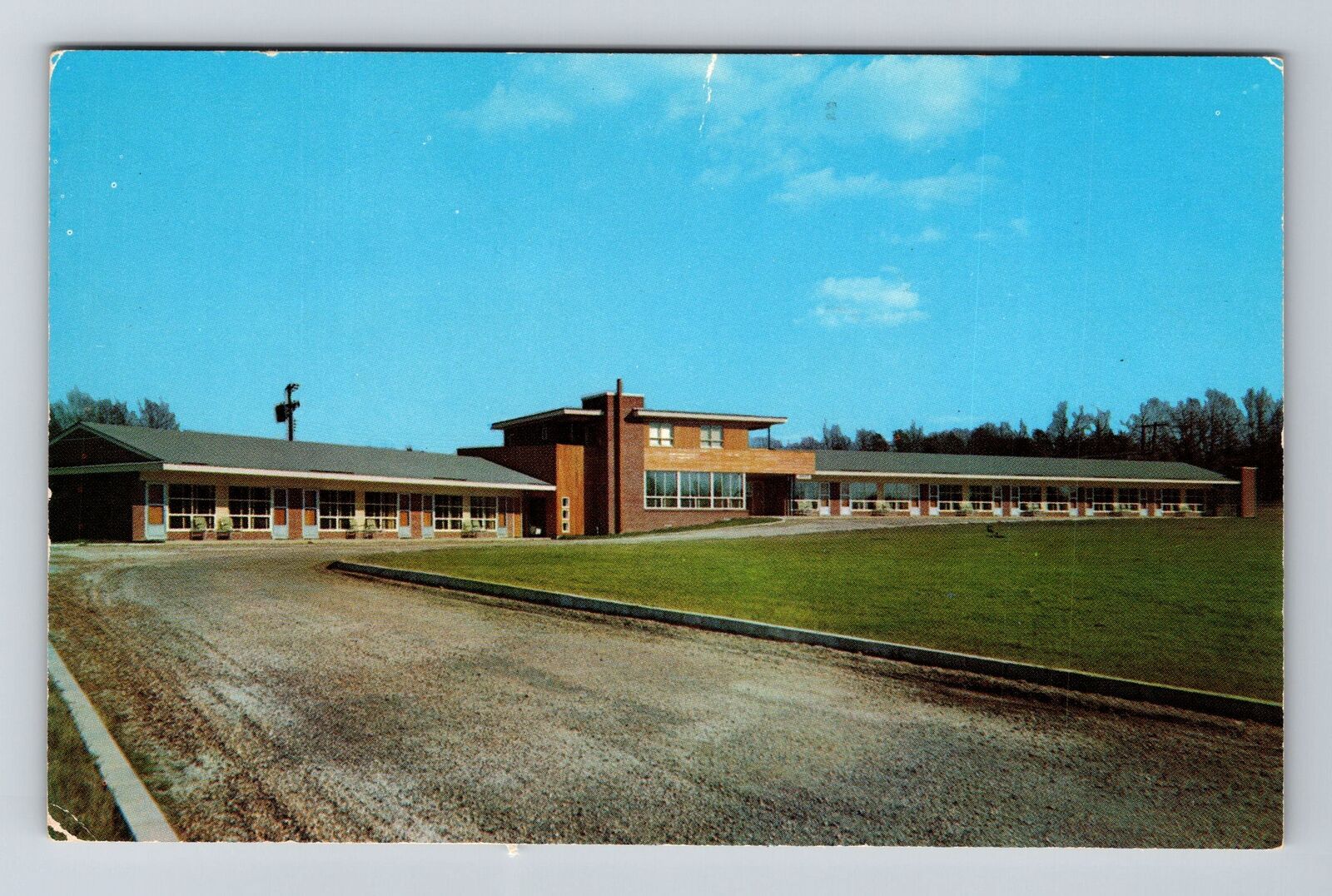 Richmond VA-Virginia, Martha Kay Motel, Outside, Vintage Postcard