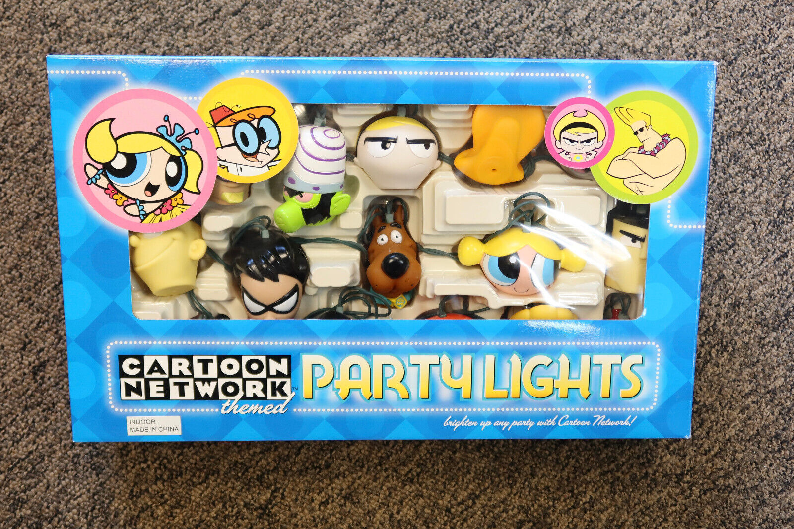 RARE 2003 Cartoon Network Themed Partylights - SEALED