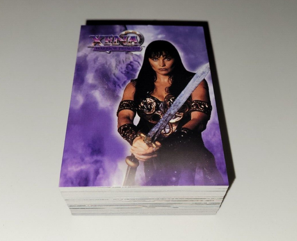 1998 XENA WARRIOR PRINCESS Series 2 COMPLETE CARD SET 72 NMMT Topps LUCY LAWLESS