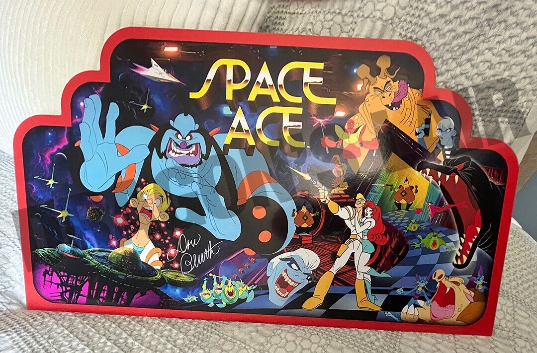 Space Ace Arcade Topper | Don Bluth