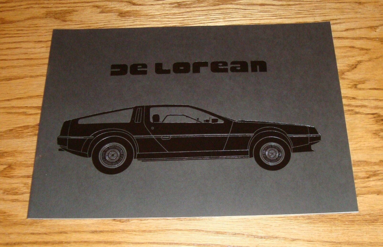 Original 1981 De Lorean Deluxe Sales Brochure 81