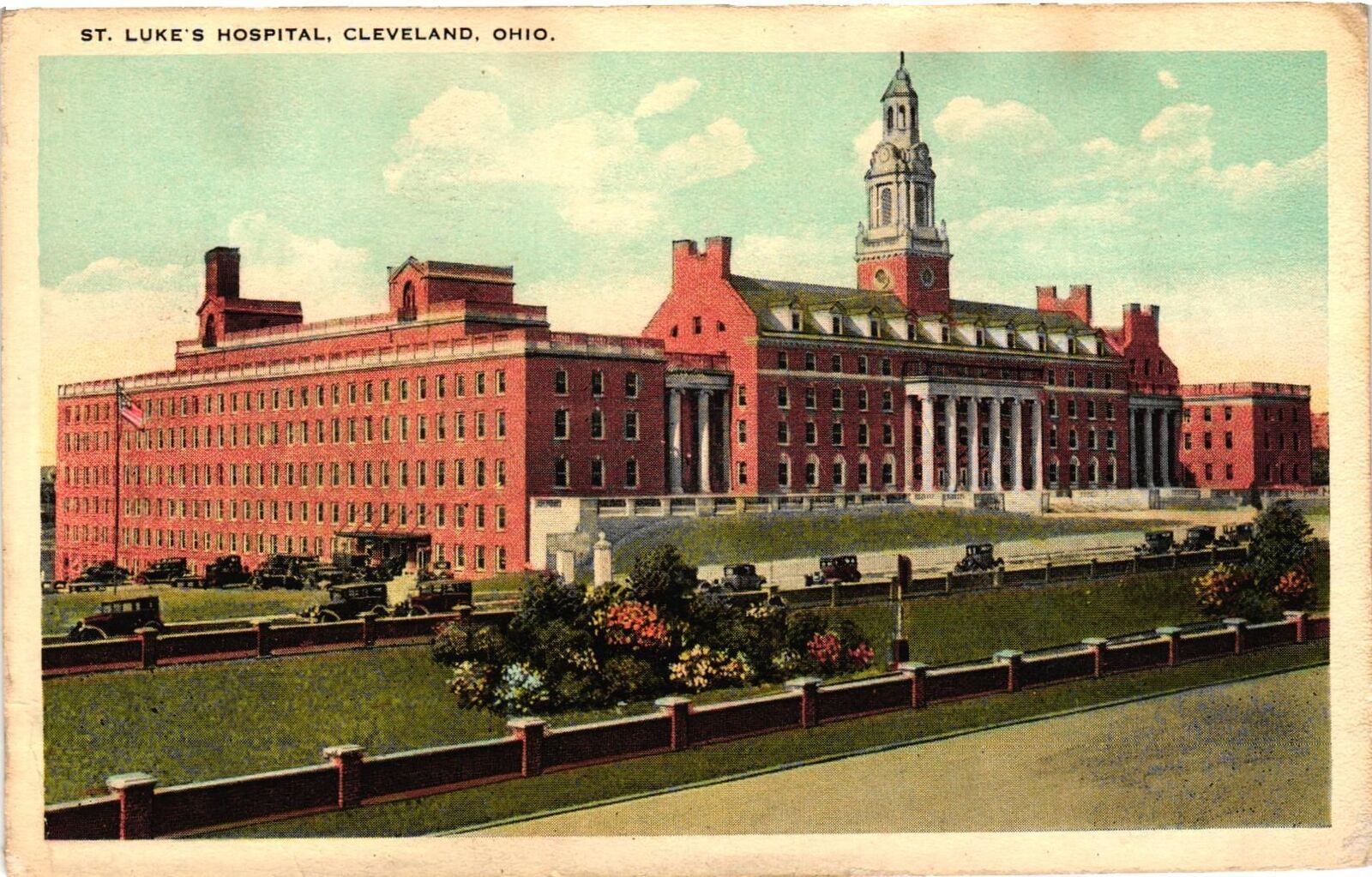 Vintage Postcard- St. Luke\'s Hospital, Cleveland, OH Early 1900s