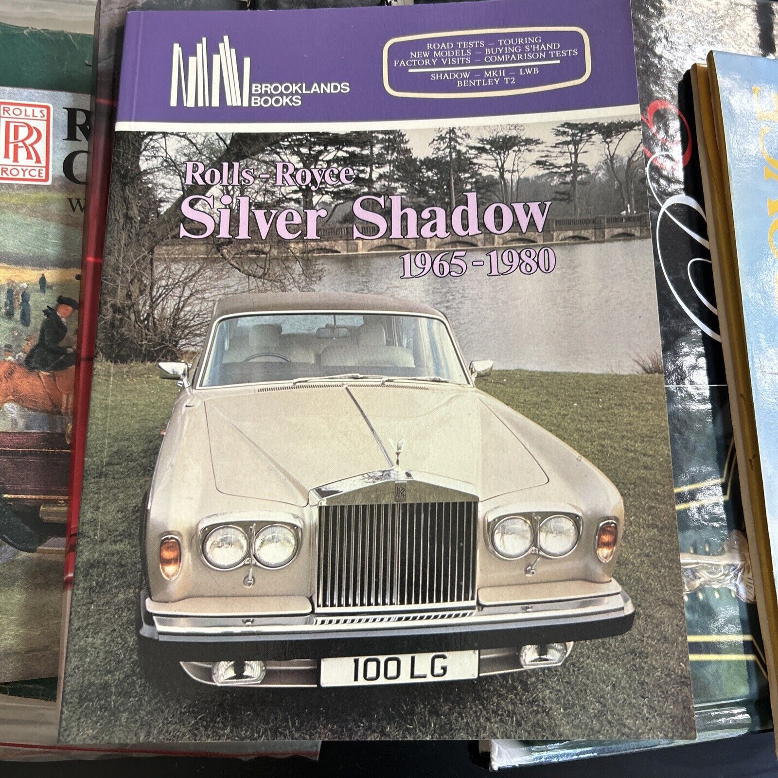 Rare Vintage Rolls-Royce Silver Shadow 1965-1980 Chronology by Brookland Books
