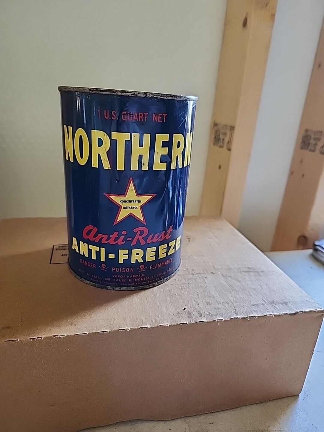 Vintage Northern Anti-Rust Anti Freeze Quart