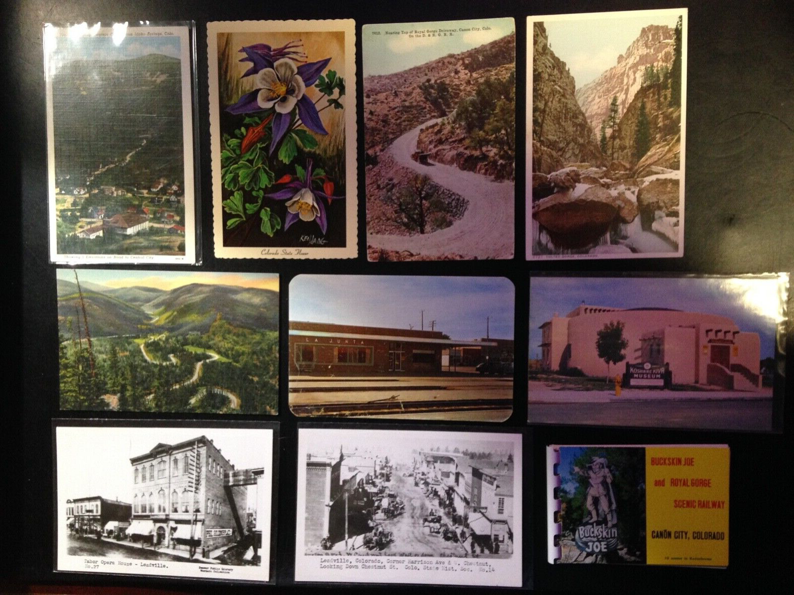 30+ Postcard lot, Colorado. Set 13. Nice