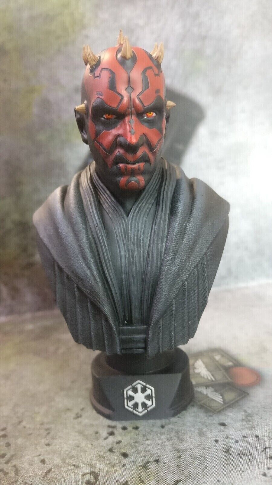 1/6 Star Wars Phantom Menace Darth Maul Bust 3D Printer Custom