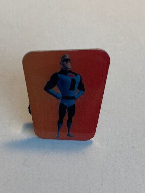 Carrefour New Generation Festival Blue The Mr Incredible  Disney Pin B6