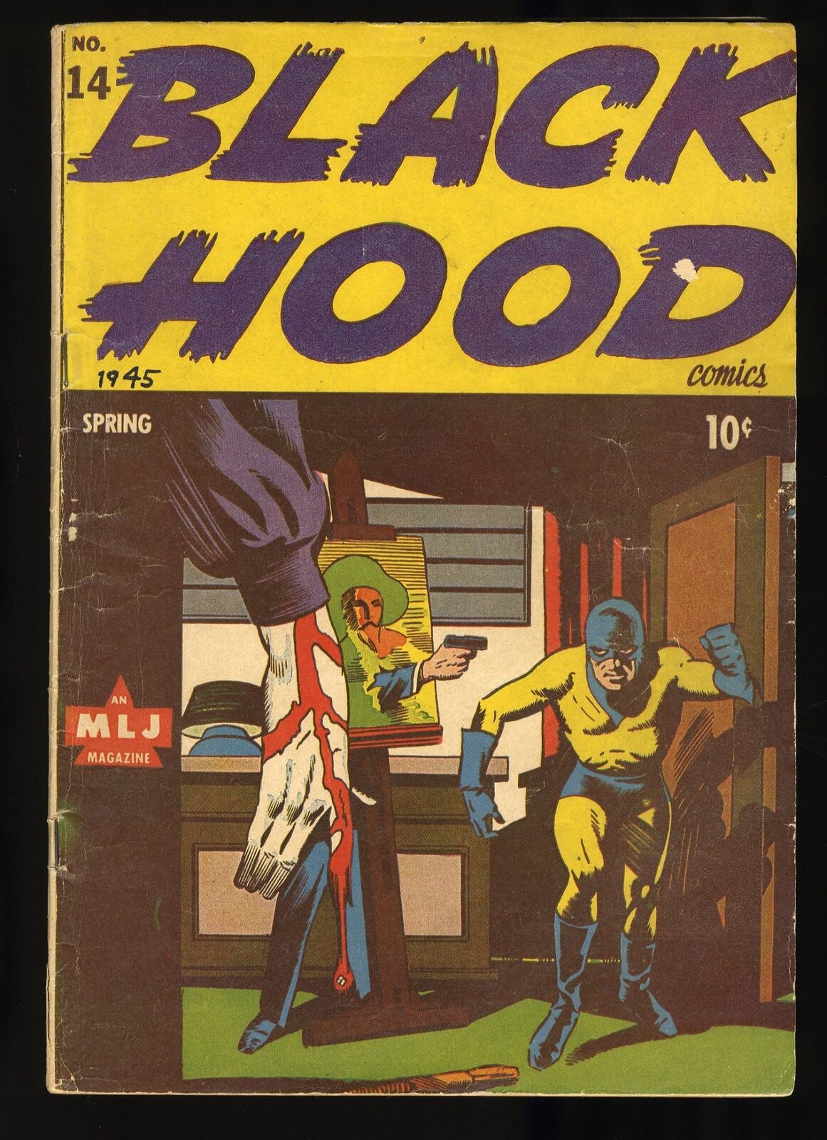 Black Hood Comics (1943) #14 VG+ 4.5 Irv Novick Art  Golden Age Superhero