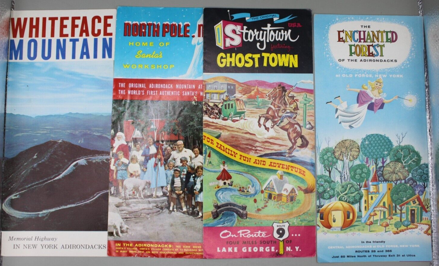 Vintage New York Amusement Parks Brochures Lake George