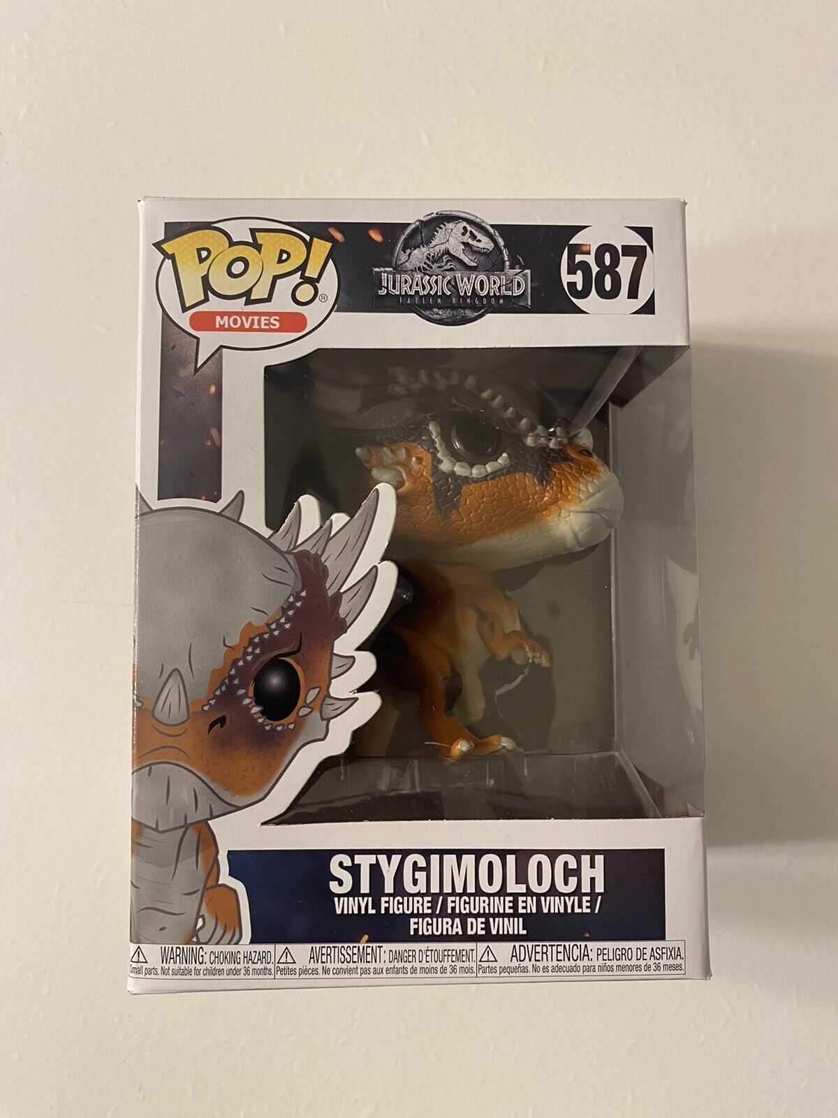 Stygimoloch 587 Funko Pop Movies: Jurassic World Fallen Kingdom NIB