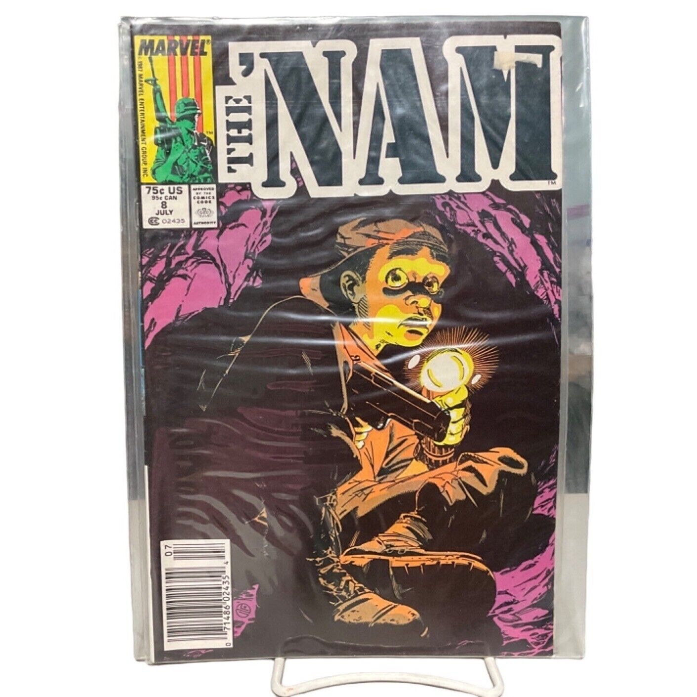 Marvel the Nam 8 July 1987 Comic Book Vintage