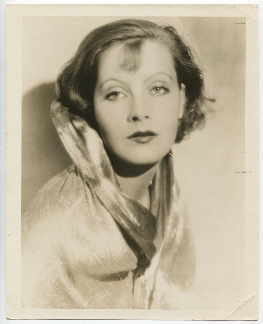 Greta Garbo Original 1926 Glamour Photo Flesh And Devil Beautiful Striking  J169
