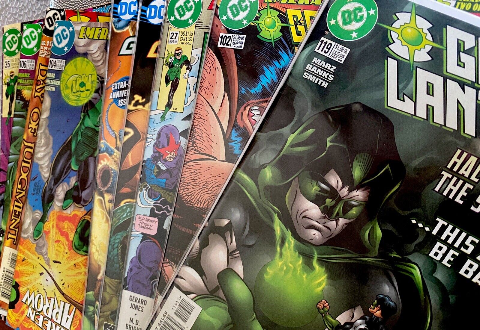 GREEN LANTERN / Lot of 9 / DC Comics