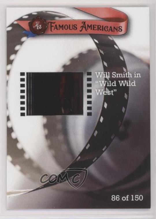 2021 Historic Auto Famous Americans Film Clips /150 Will Smith in Wild West 2h4