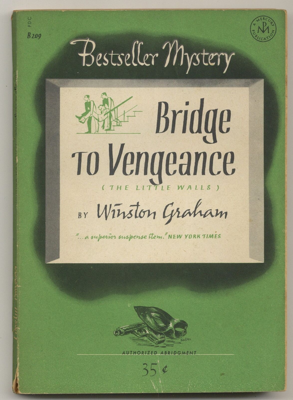 Bestseller Mystery Digest #209 VG/FN 5.0 1958 Low Grade