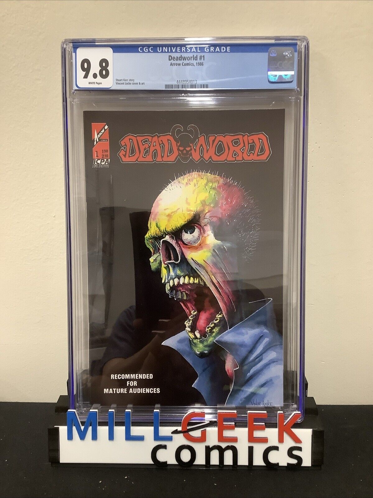 Deadworld #1 (1986) CGC Graded 9.8 (NM/M) White Pages, Stuart Kerr/Vincent Locke