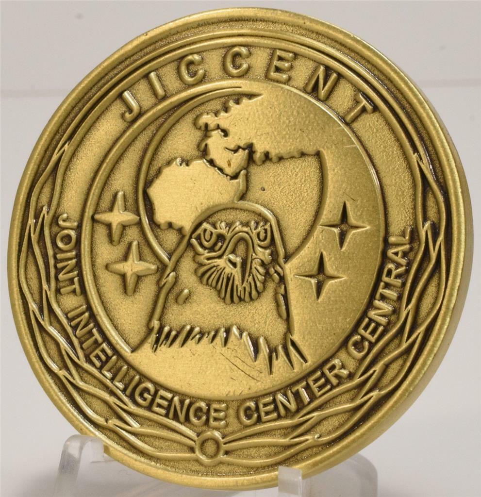 Joint Intelligence Center Central Command JICCENT Commander's Challenge Coin