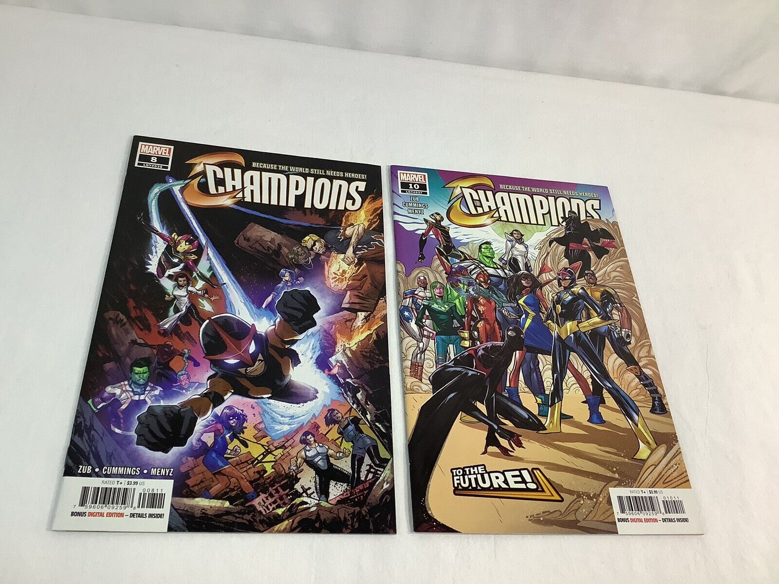 Champions #8 #10 (2019)Marvel