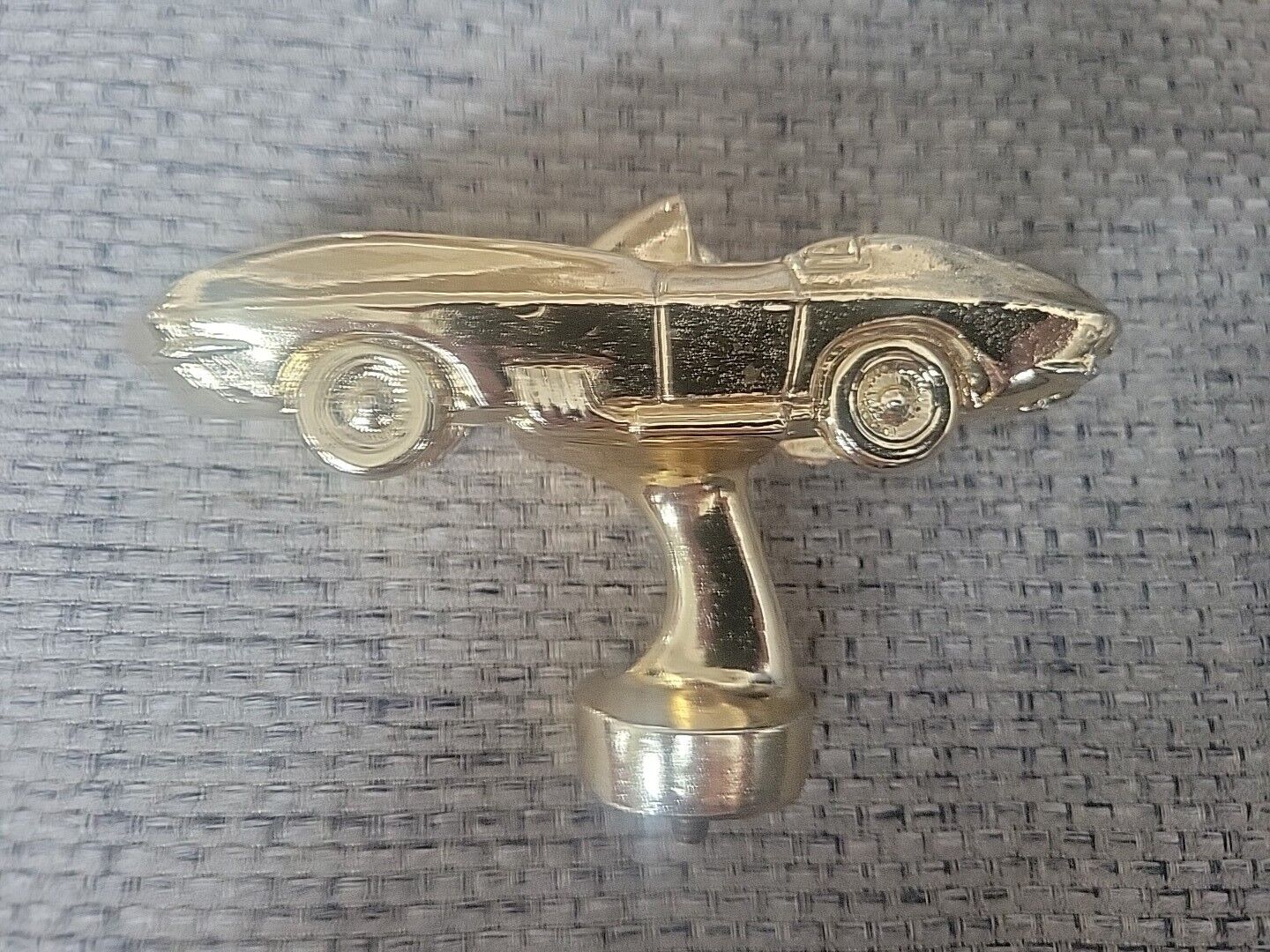Vintage Metal Trophy Topper Car Automobile Racing