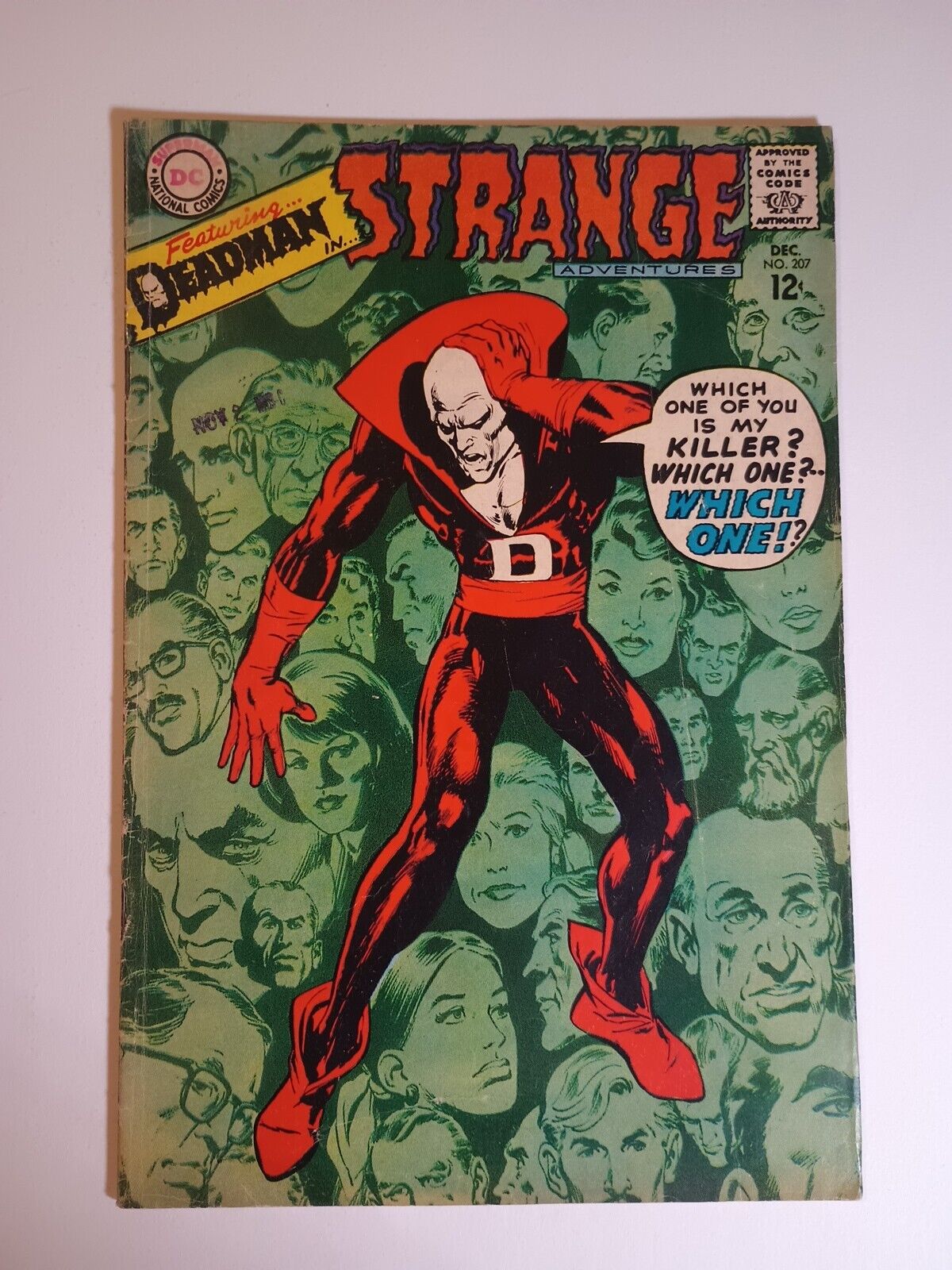 Strange Adventures #207  3rd App Deadman DC Comics (1967) Iconic Neal Adams art