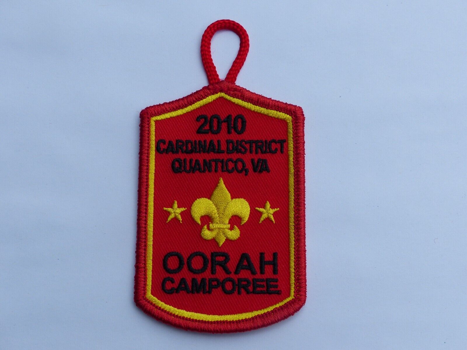 Unused 2010 OORAH Camporee Quantico Heart of Virginia Council Boy Scout BS Patch