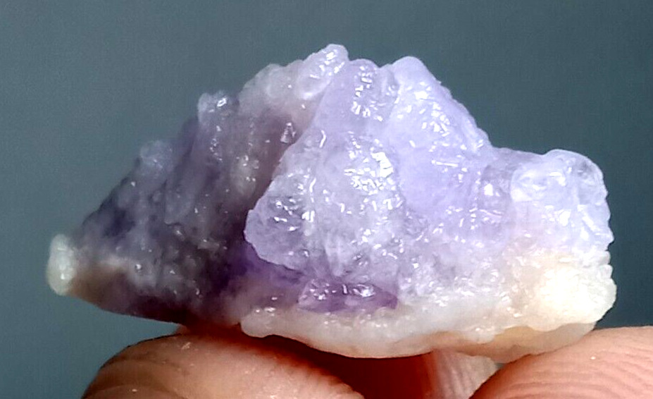14  Carats Beautiful Fluorescent Purple Apatite Crystal Specimen from Skardu