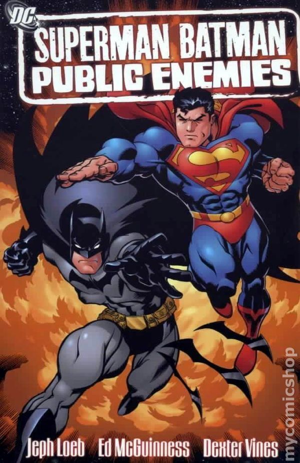 Superman/Batman Public Enemies TPB #1-REP NM 2009 Stock Image