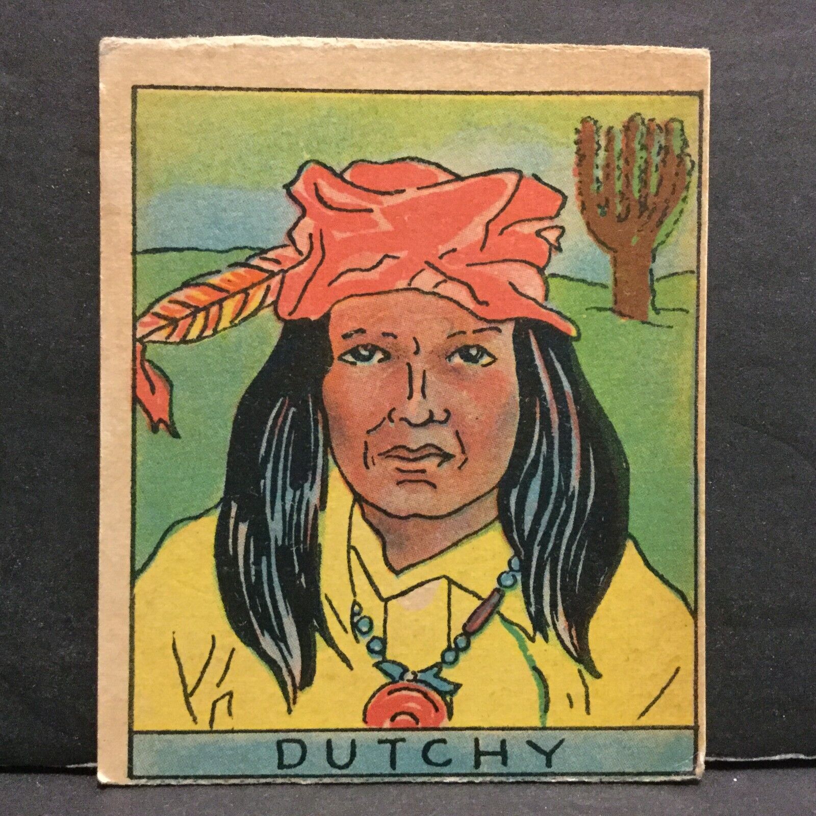 1930\'s R128-2 Western Strip Card #245 Dutchy Sku1035L