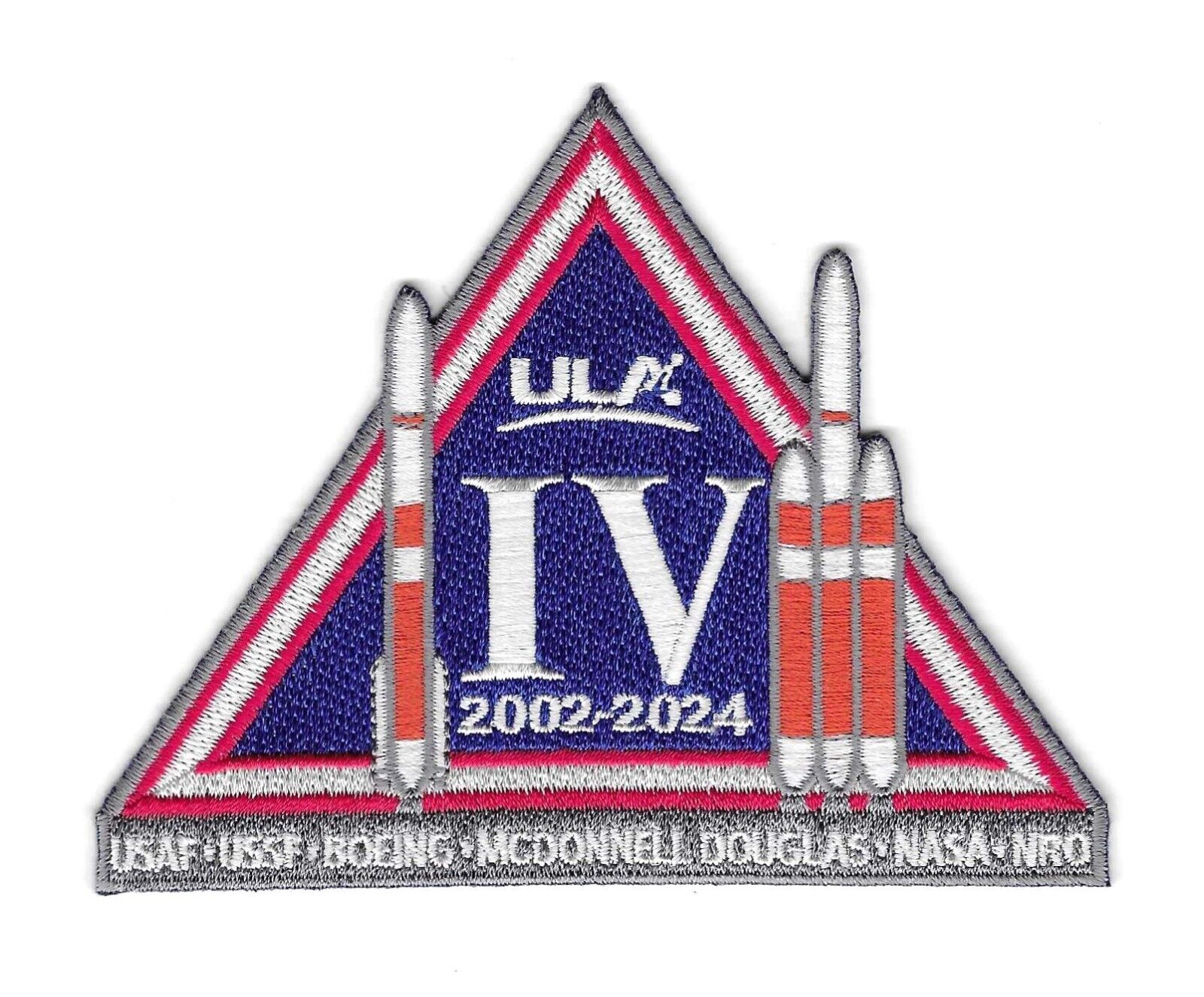 NEW Delta IV ULA 2002-2024 End Of Program Space Patch USAF USSF NASA NRO  