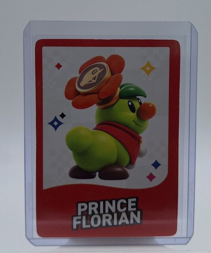 PRINCE FLORIAN Trading Card - Super Mario Bros. Wonder Trading Card EXCLUSIVE