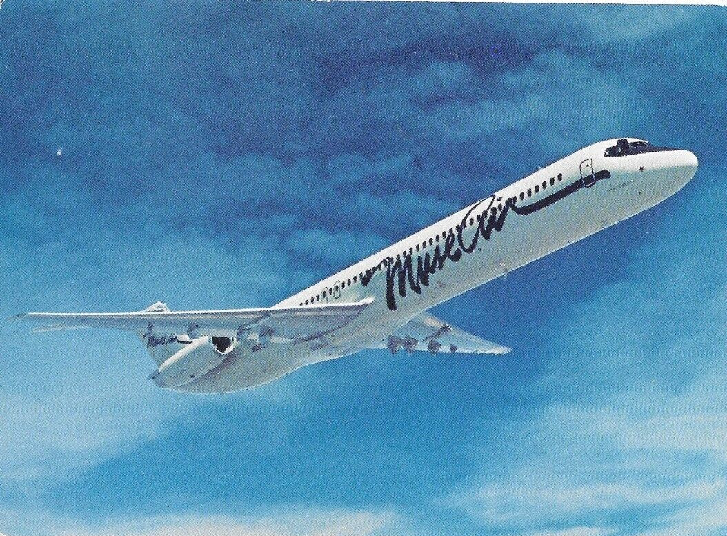 MUSE AIR, Airline issued Postcard