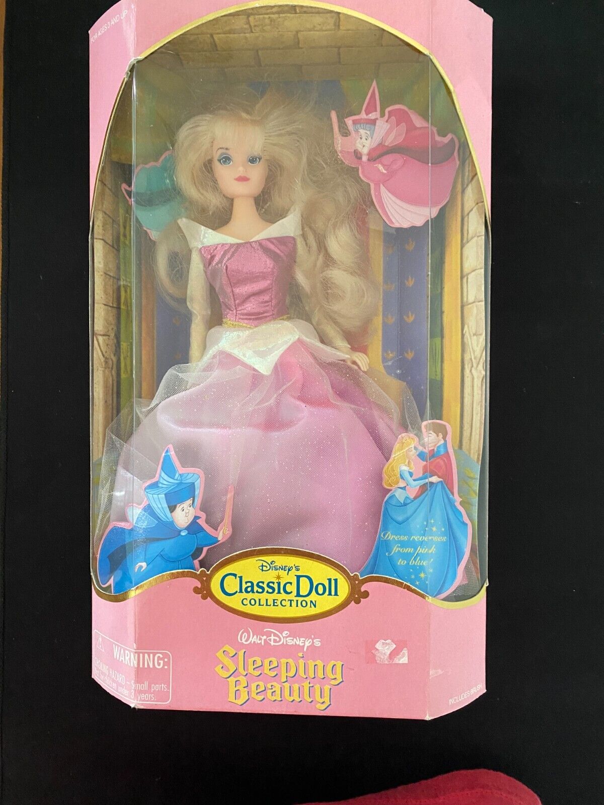 Vintage AURORA DOLL Disney\'s Classic Doll Collection Aurora Sleeping Beauty NWB