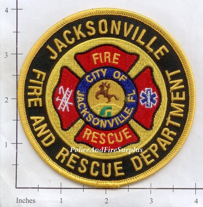Florida - Jacksonville FL Fire Dept Fire & Rescue Patch