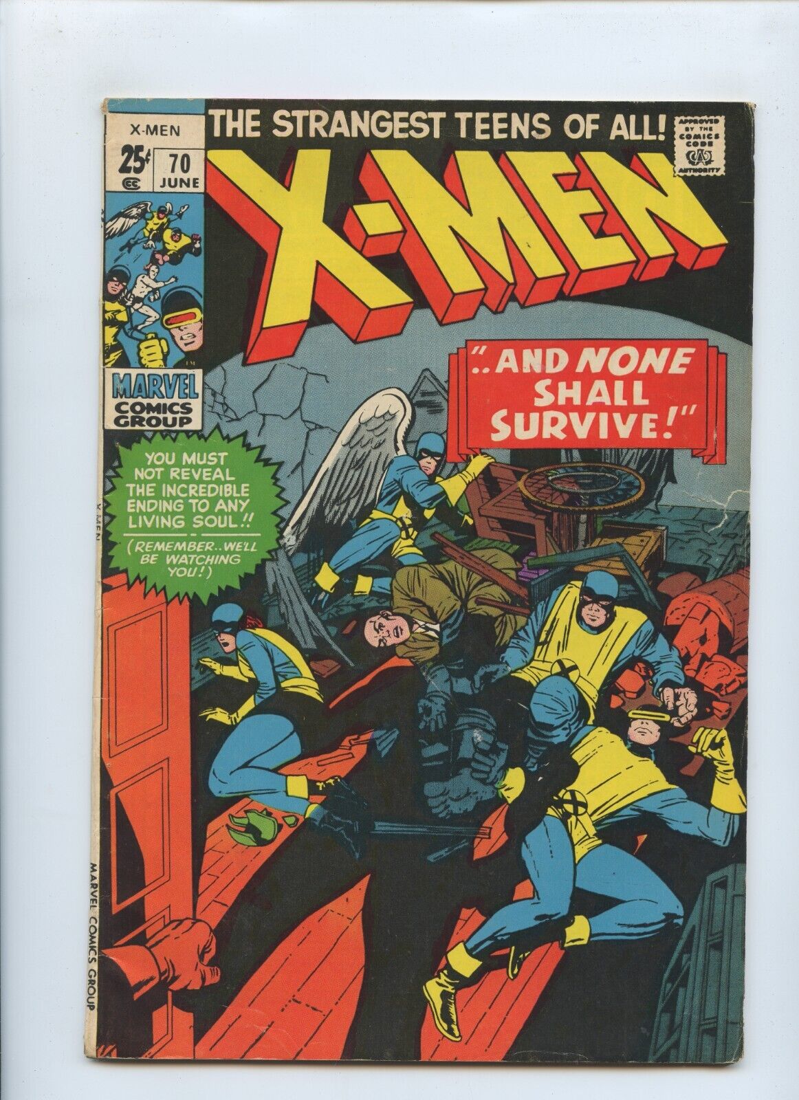 X-Men #70 1971 (VG/FN 5.0)