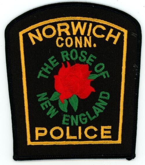 CONNECTICUT CT NORWICH POLICE NICE SHOULDER PATCH SHERIFF