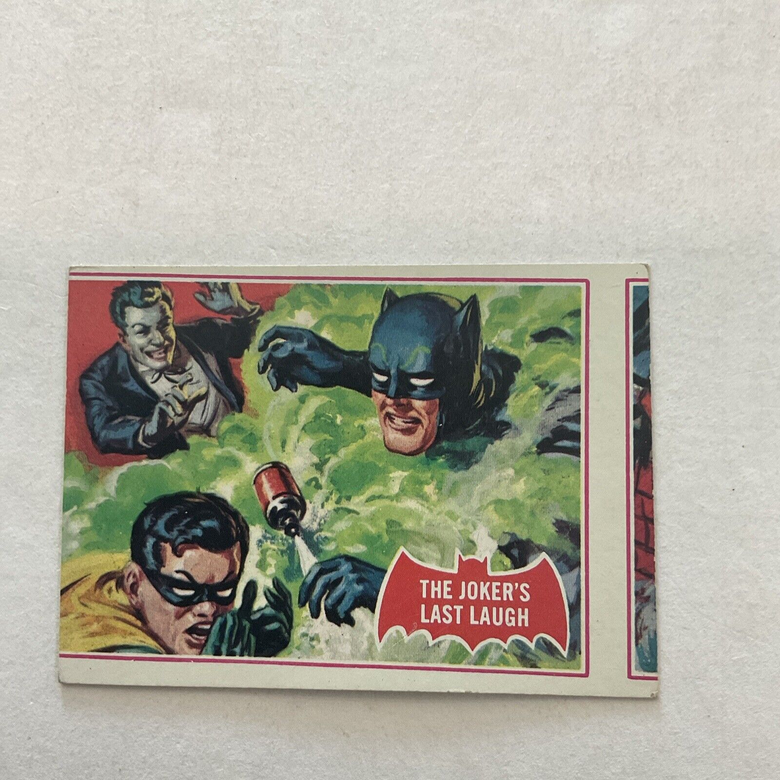 1966 Topps Batman Series 2 ERROR Card #26A