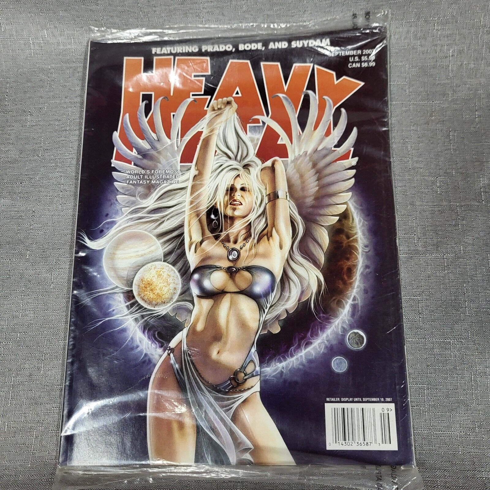 Heavy Metal Vol 31  #4 Adult Illustrated Fantasy Magazine September 2007