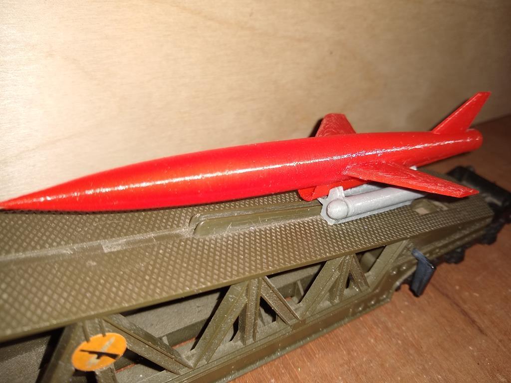 Regulo2, Cruise Missile Load 4 Tri-ang ~Hornby R.562 Battle Space Plane Launcher