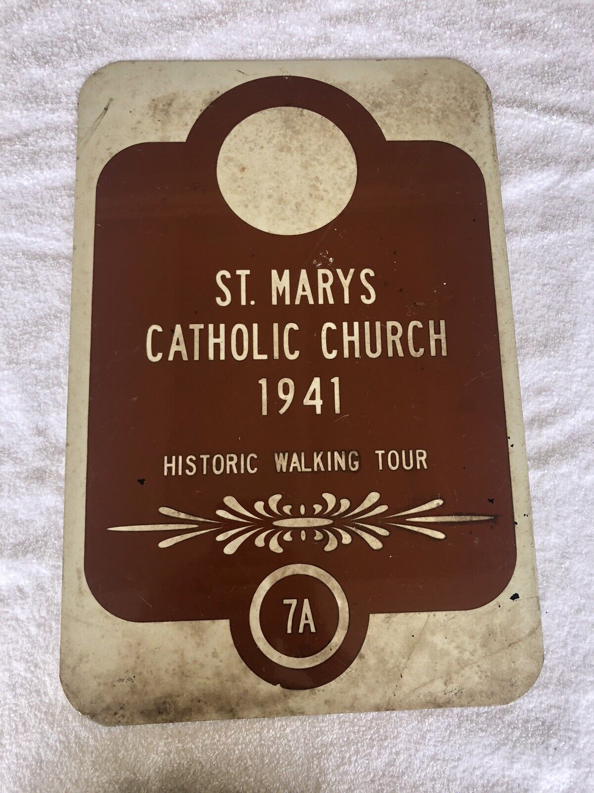 ST. MARYS CATHOLIC CHURCH 1941 vintage historic walking tour7A